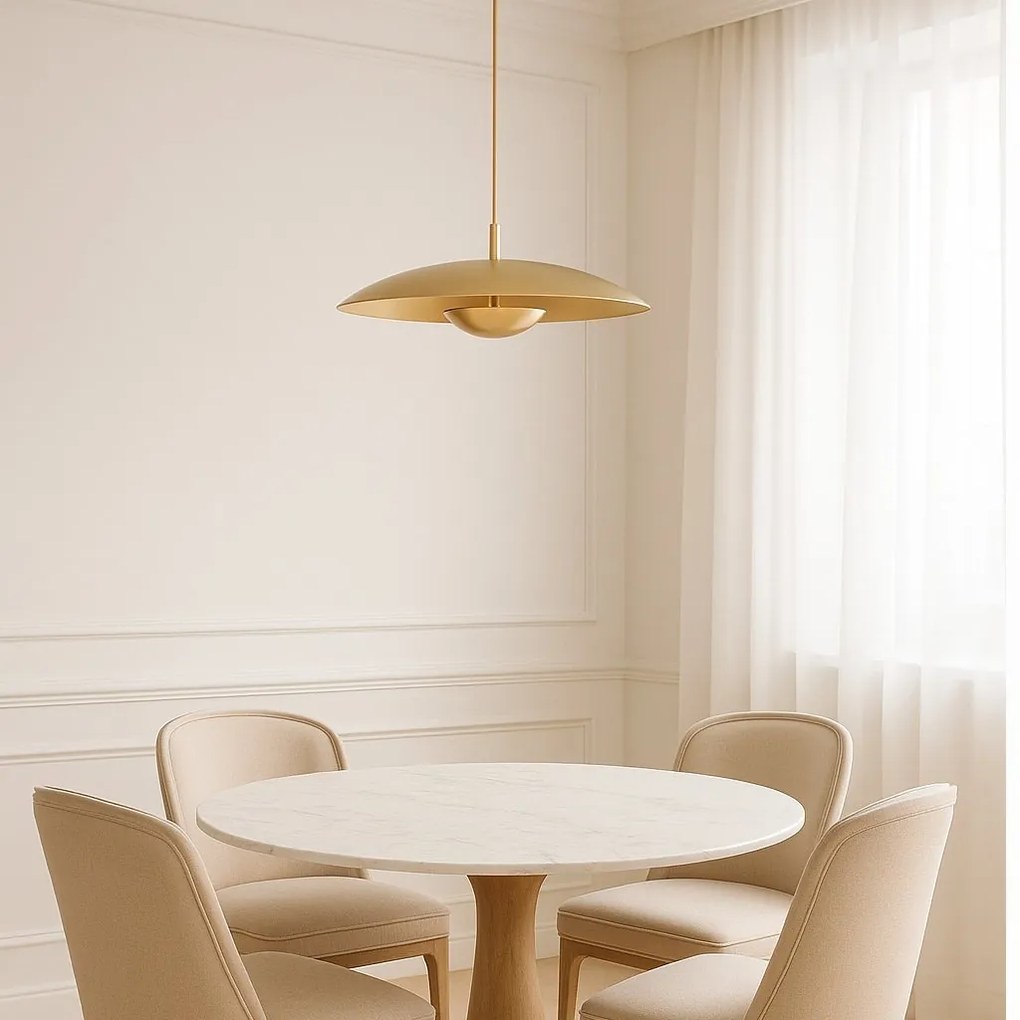 Lustra suspendata LED BOLTON 8869 auriu