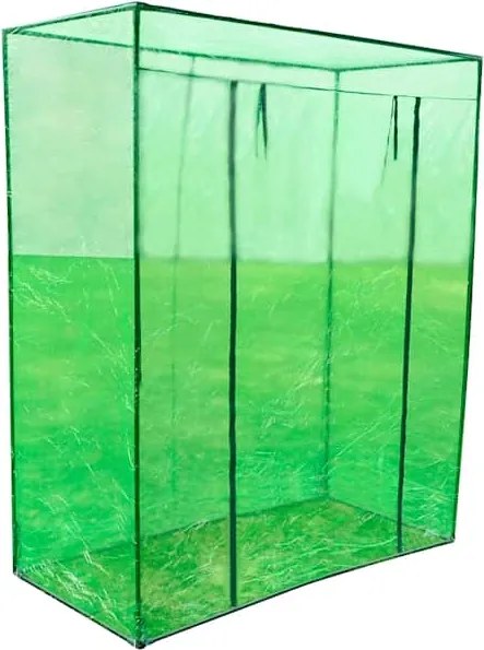 vidaXL Seră din PVC cu cadru din oțel