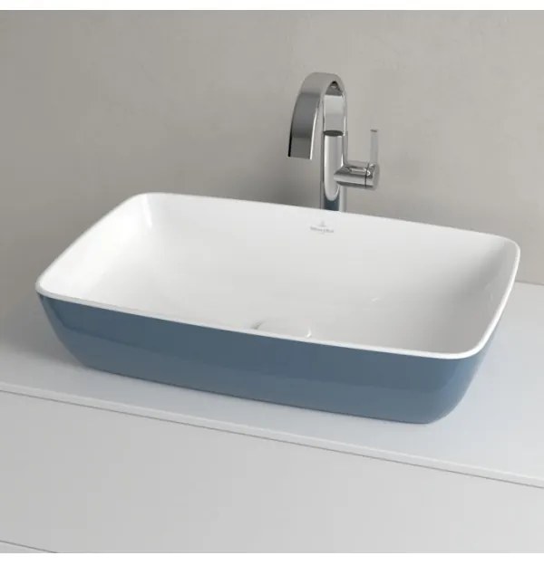 Lavoar pe blat, Villeroy&amp;Boch Artis, material TitanCeram, 58x38cm, Ocean, 417258BCW2
