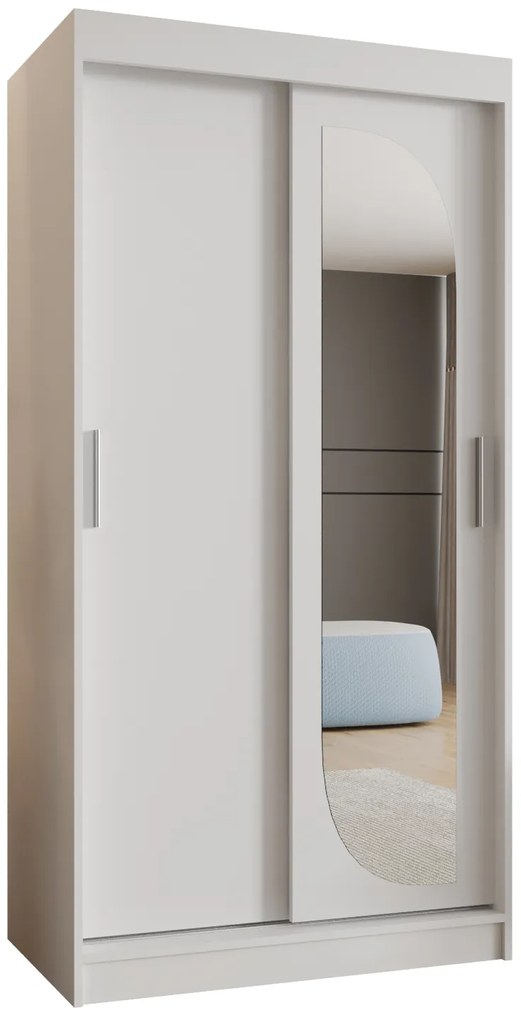 Dulap de haine 100 cm Lulu (alb). 1125966