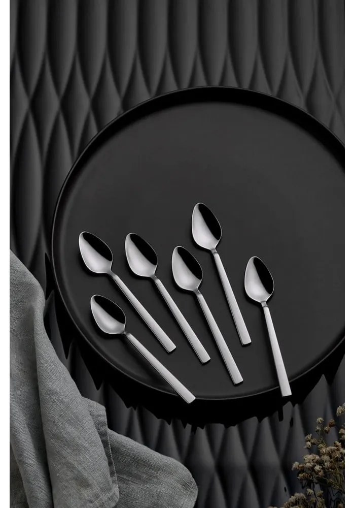 Tacâmuri argintii din oțel inoxidabil 36 buc. – Hermia