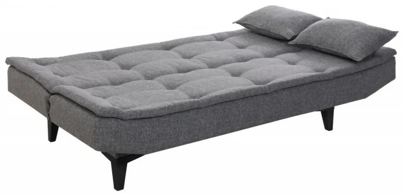 Set Canapea si Fotoliu Extensibilă Santo - S, Gri Inchis