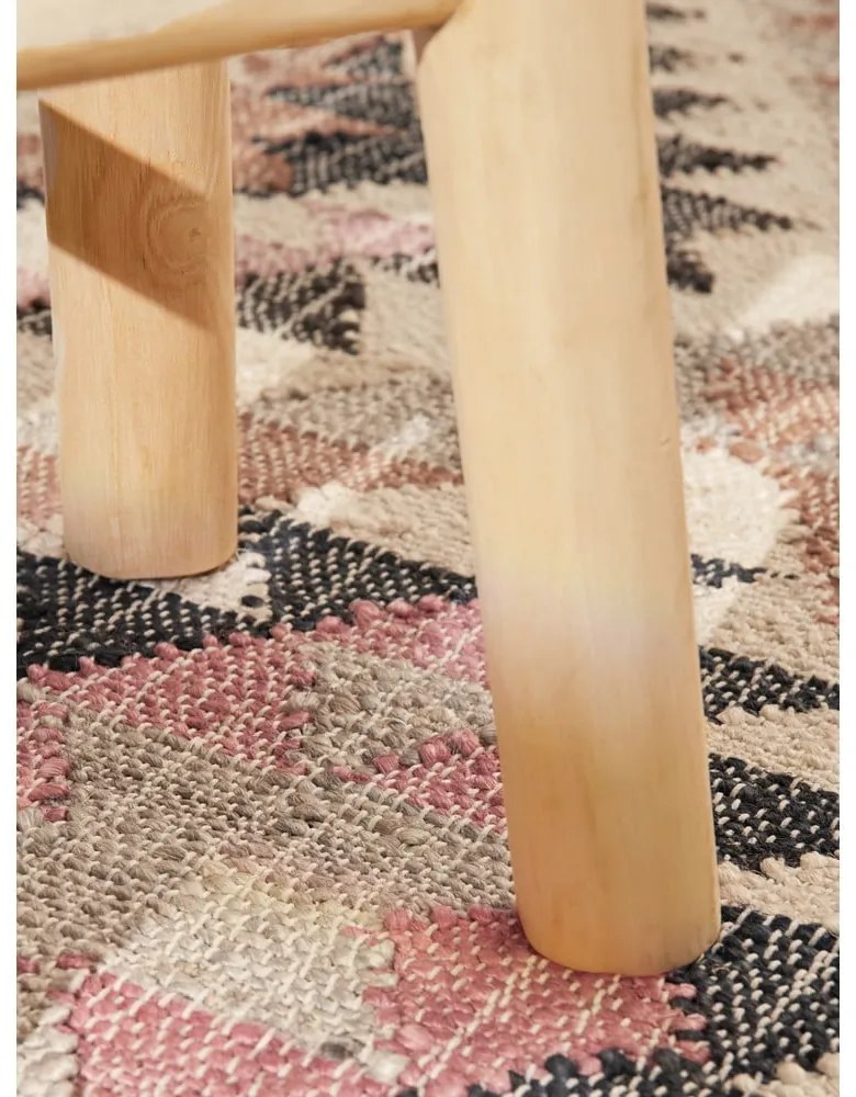 Covor tip traversă gri țesut manual din iută 80x200 cm Roya Parsa – Elle Decoration