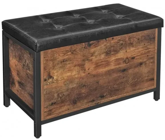 Lada Depozitare Vintage Maro Rustic, 80 Cm