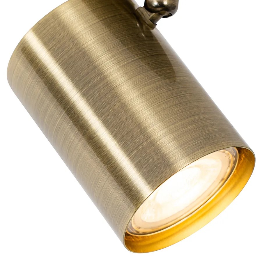 Spot modern bronz reglabil pătrat - Jeana