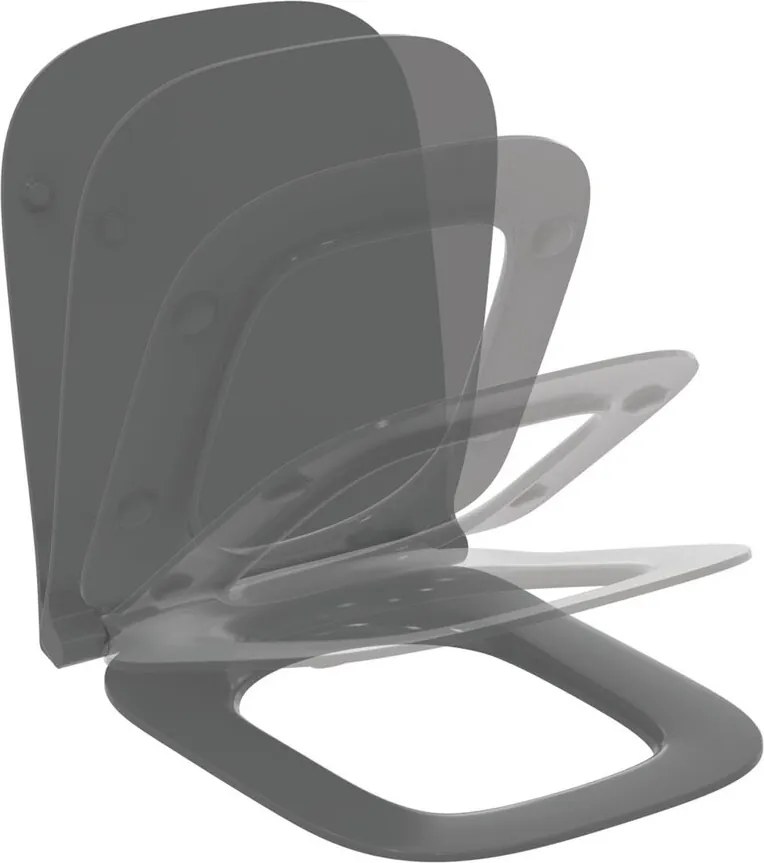 Capac WC softclose Ideal Standard i.life B gri slim Quick Release