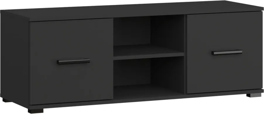 Comodă TV Frazio TV Stand – 120x40x44 cm – Negru