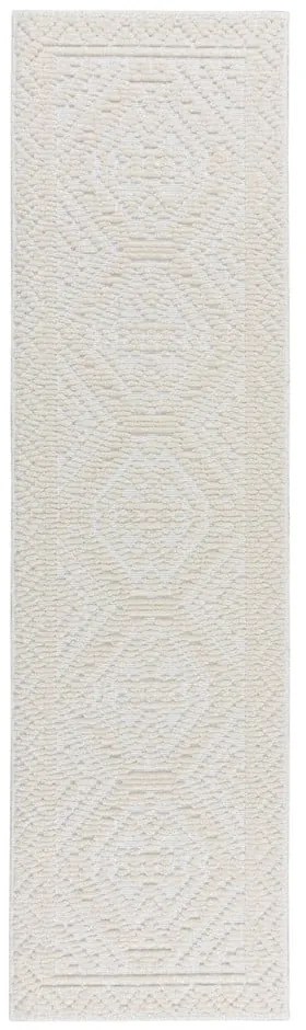 Covor tip traversă crem lavabil din janilie 60x240 cm Jaipur – Flair Rugs