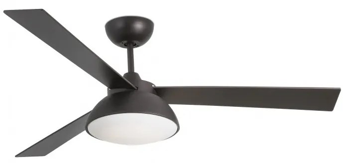 Lustra LED cu Ventilator si telecomanda design modern RODAS maro
