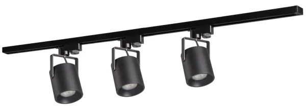 Spot pentru sistem de șină MINOR 3xGU10/10W/230V + 1 m sistem de șină