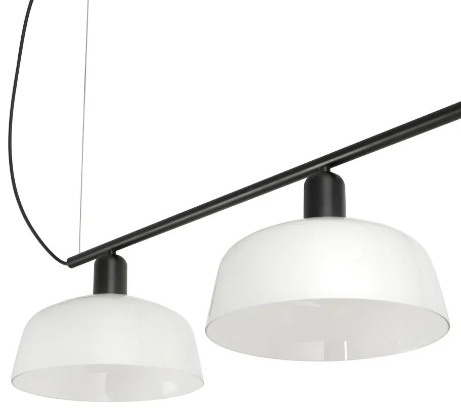 Lustra suspendata design modern TATAWIN alb