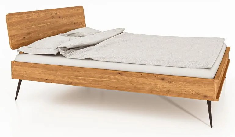 Pat matrimonial 160x200 din lemn de stejar cm Kula 1 - The Beds