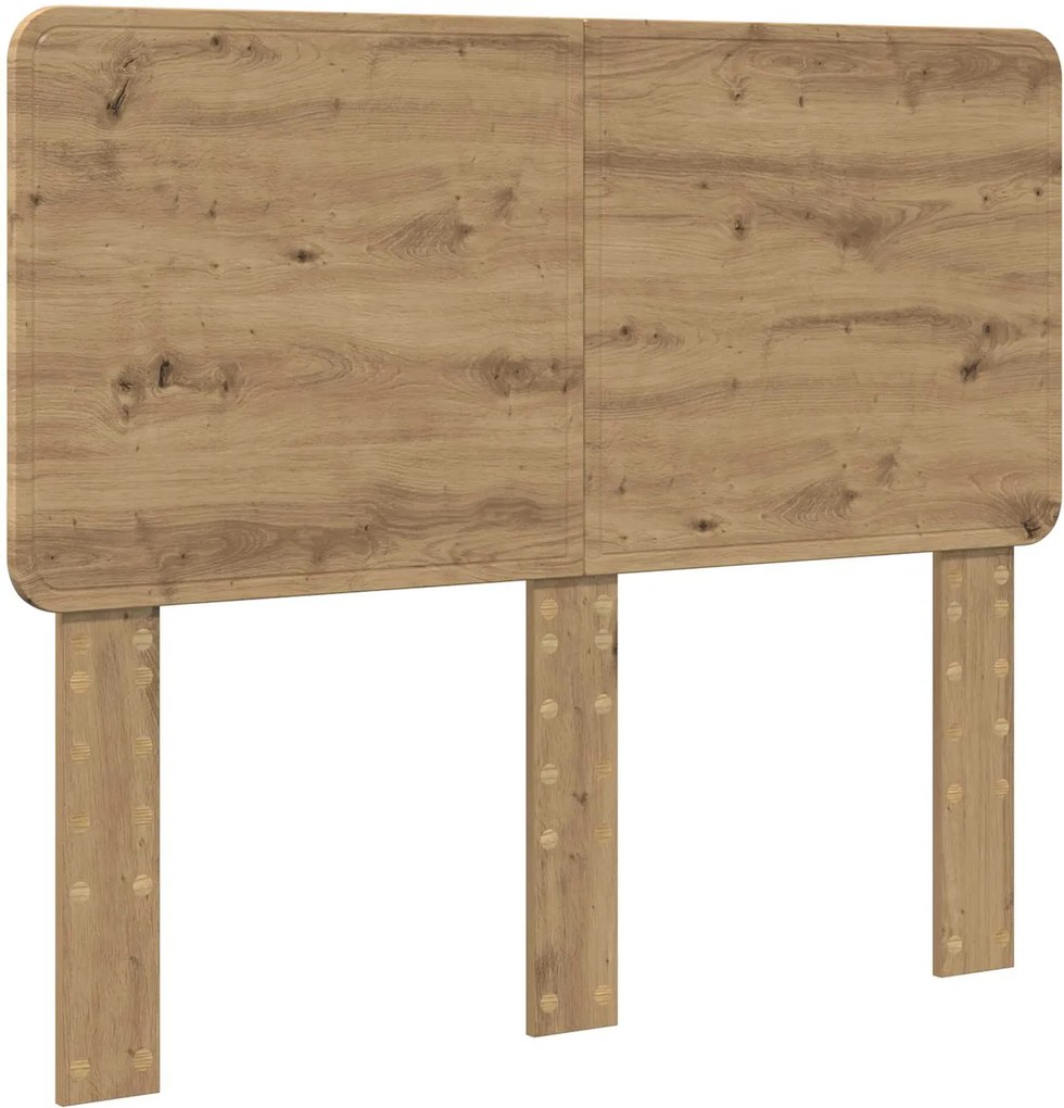 vidaXL Tăblie cap Stejar Artizanal 120 cm Lemn compozit