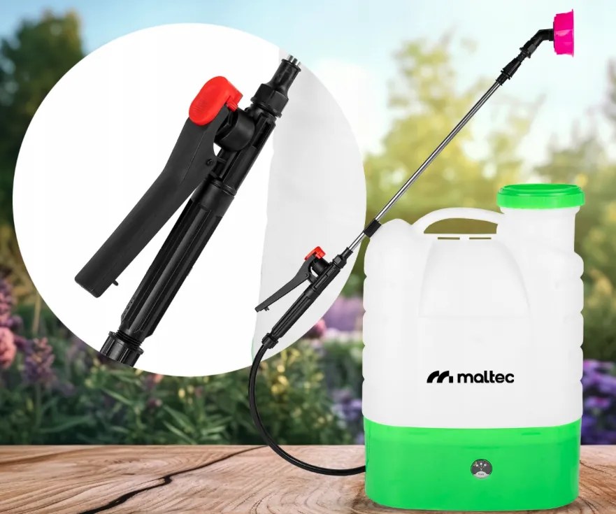Pulverizator de grădină fără fir MASTERSPRAY 16L cu duză telescopică