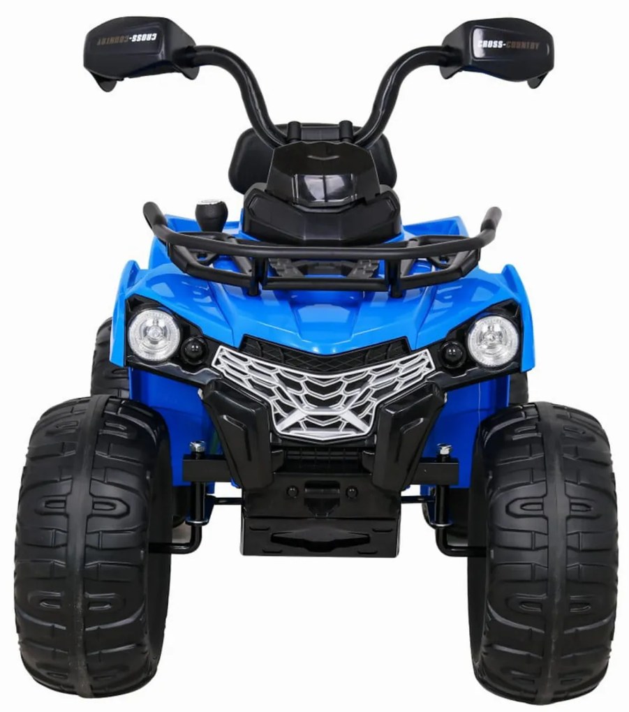 ATV Electric cu acumulator pentru copii NOVOKIDS™ Madness Quad PRO , Cu melodii si lumini, Lungime 100 cm, 3-8 ani , Max 30 kg , Roti EVA, 12V,