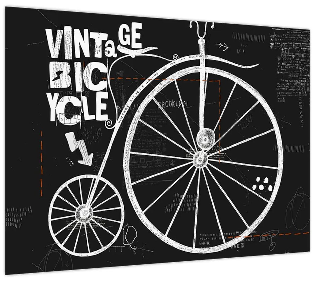 Tablou - Velociped (70x50 cm)