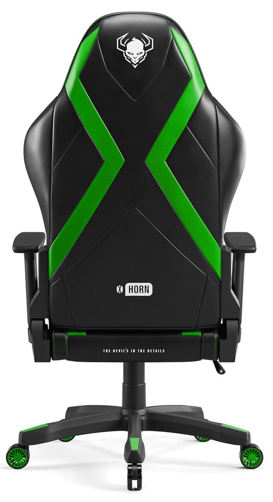 Scaun gaming Diablo X-Horn 2.0 Normal Size: negru-verde