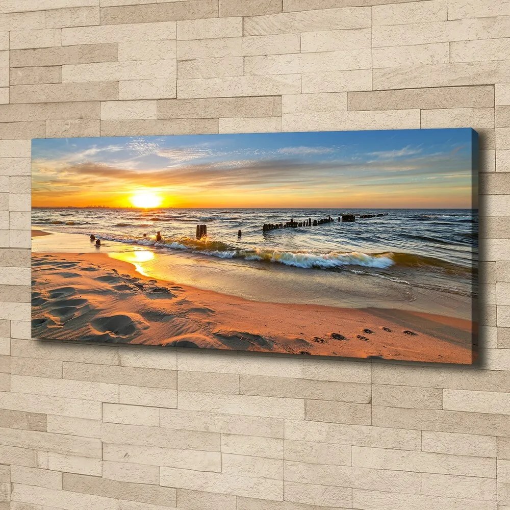 Print pe pânză Sunset beach