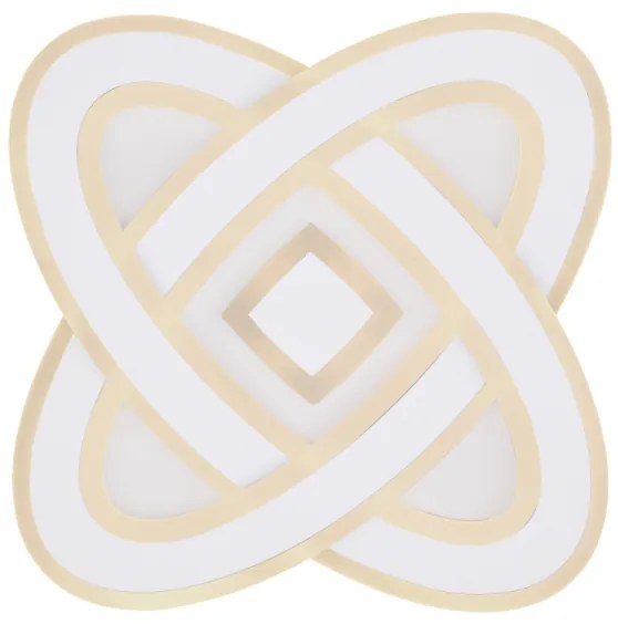 Plafonieră LED dimabilă Globo 48287-36 LARIO LED/36W/230V d. 50 cm + telecomandă