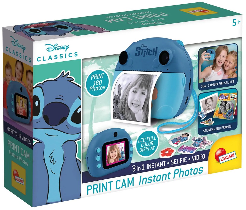 CAMERA FOTO INSTANT - STITCH - LISCIANI (L107247)