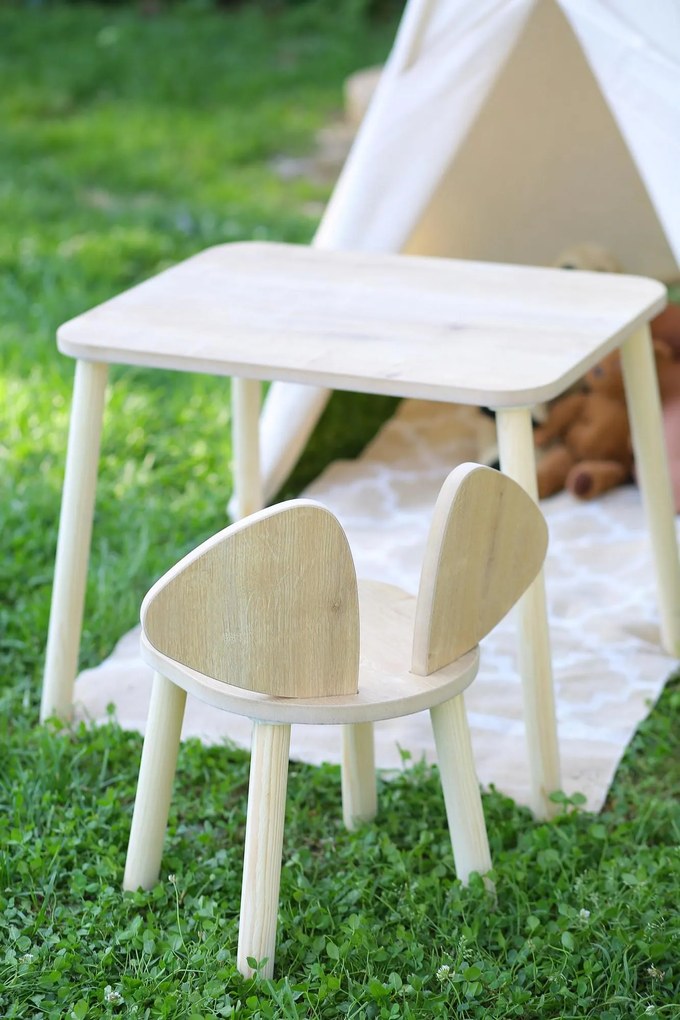 Scaun pentru copii Mikilta 1 (natural). Promo -8%. 1124210