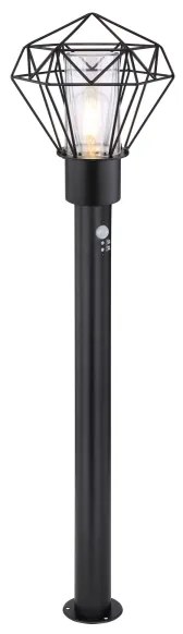 Lampă de exterior cu senzor Globo 31357S HORACE 1xE27/15W/230V IP44
