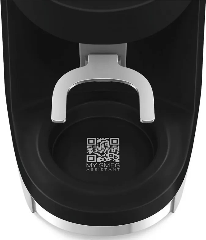 Rasnita de cafea Smeg CGF03BLEU, 150 W, 240 g, Sistem de rotire si blocare, Functie manuala, Negru