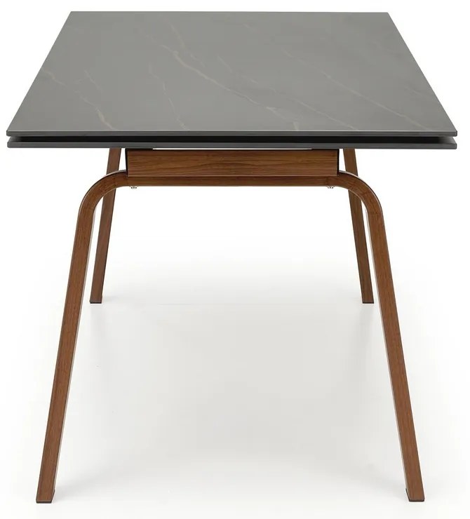Masa de bucaterie Lozano, neagra/nuc