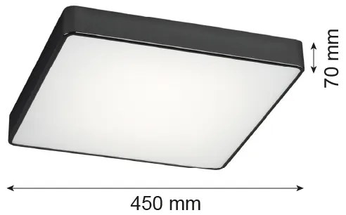 Argon 1577 - Plafoniera ONTARIO 4xE27/15W/230V