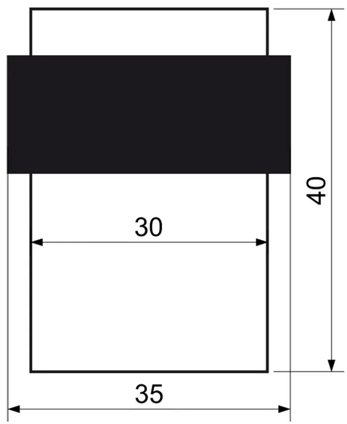 Opritor usa RK.ZAR.007, negru