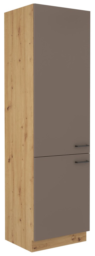 Dulap de alimente bucătărie Barb 60 DK-210 2F (stejar artisan + trufă). 1044948