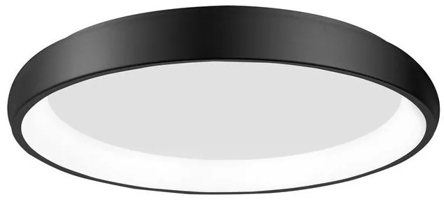 Plafoniera LED moderna design slim 61cm ALBI negru NVL-8105611