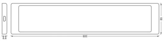 Corp de iluminat LED dimabil pentru mobilier de bucătărie UNDERCABINET LED/12W/230V Wi-Fi Ledvance