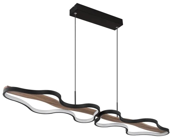 Lustră LED dimabilă pe cablu BEZZY LED/36W/230V Globo 67181H1 + telecomandă