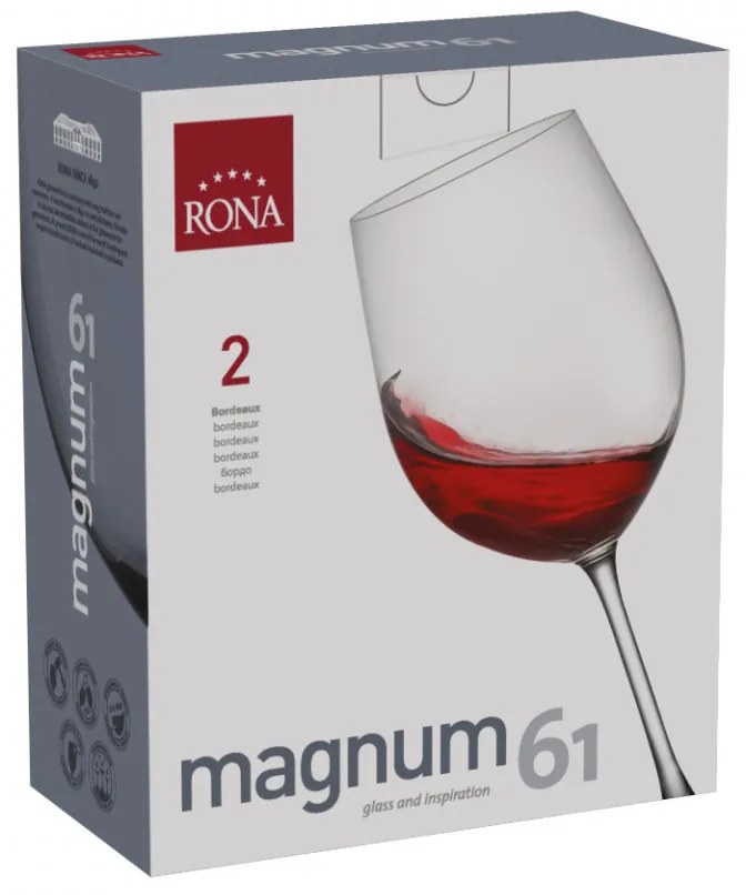 Set pahare de vin Rona Magnum 3276 610ml, 2 buc 1005282