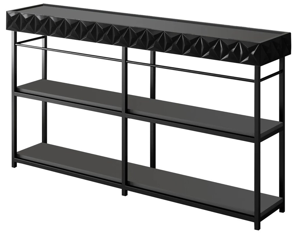 Consolă Zumrut - Anthracite, Black (152)