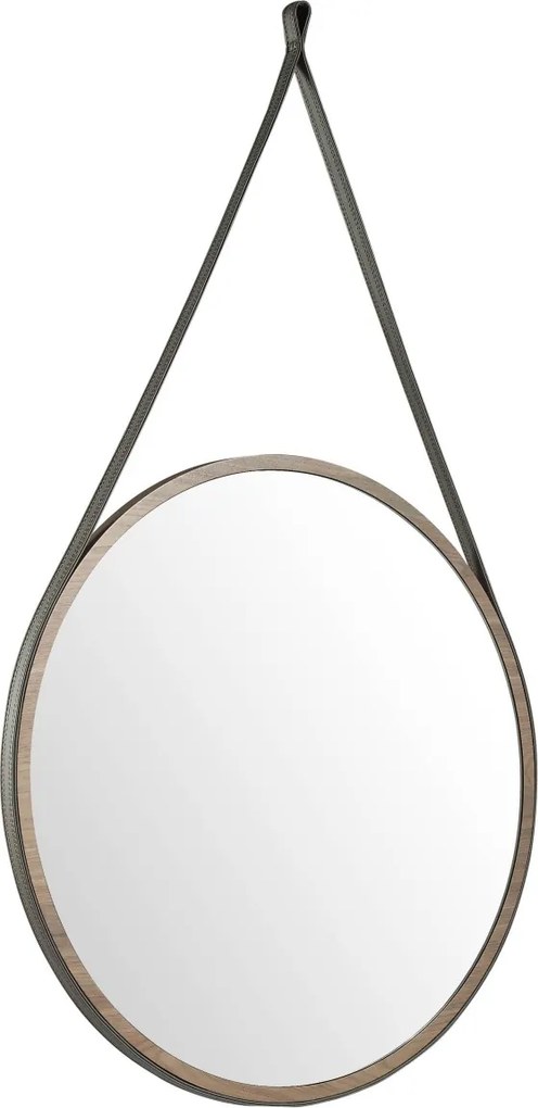 Oglinda decorativa suspendata Alline, 75cm AC-CPMR27-V36-NOGAL
