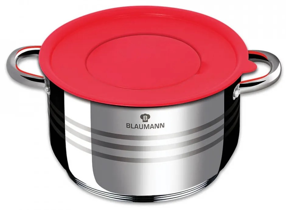 Set oale si tigai otel inoxidabil (15 piese) Gourmet Line Blaumann BL 3356