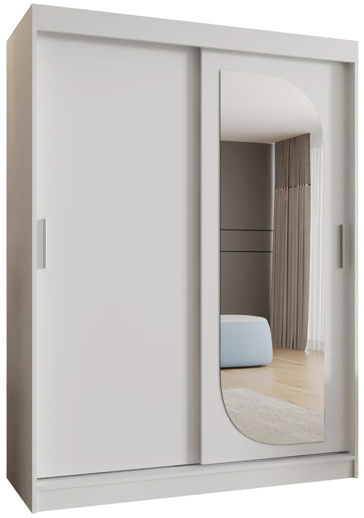 Dulap de haine 150 cm Lulu (alb). 1125974