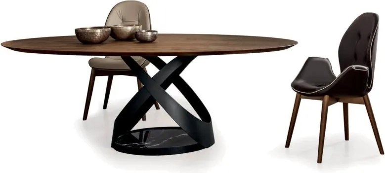 Masa ovala eleganta design LUX Capri 220x120cm