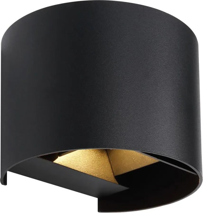 Globo 34168RB - Aplica LED de exterior VERONIKA 2xLED/3W/230V IP54 neagră