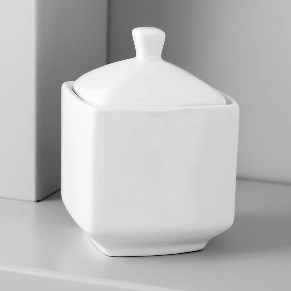 Zaharnita cu capac portelan 260ml, Porto