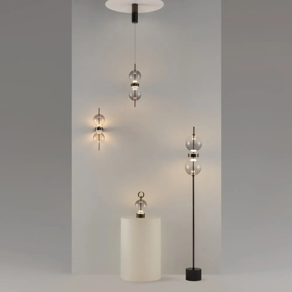 Lampadar, Lampa de podea LED Double Moon