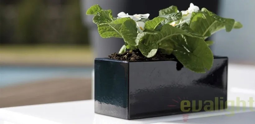 Ghiveci plante design decorativ modern interior / exterior JARDINIERE mini 10x24x10cm