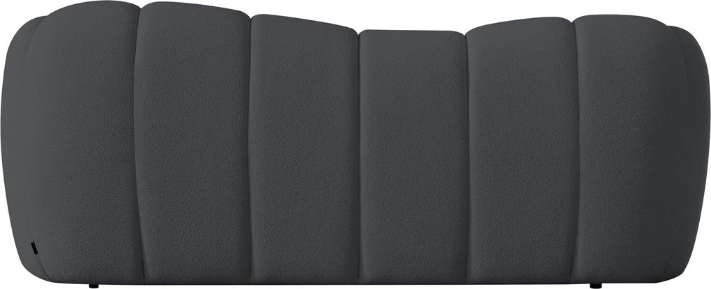 Pat dormitor dumonde, tapitat gri Royal 180x200 cm