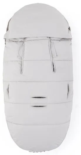 Sac pentru cărucior 4 în 1 PETITE&MARS COMFY Champagne Shower argintiu