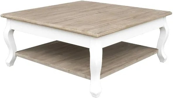 Masuta de cafea Adriana , MDF&Lemn, 35x80x80 cm