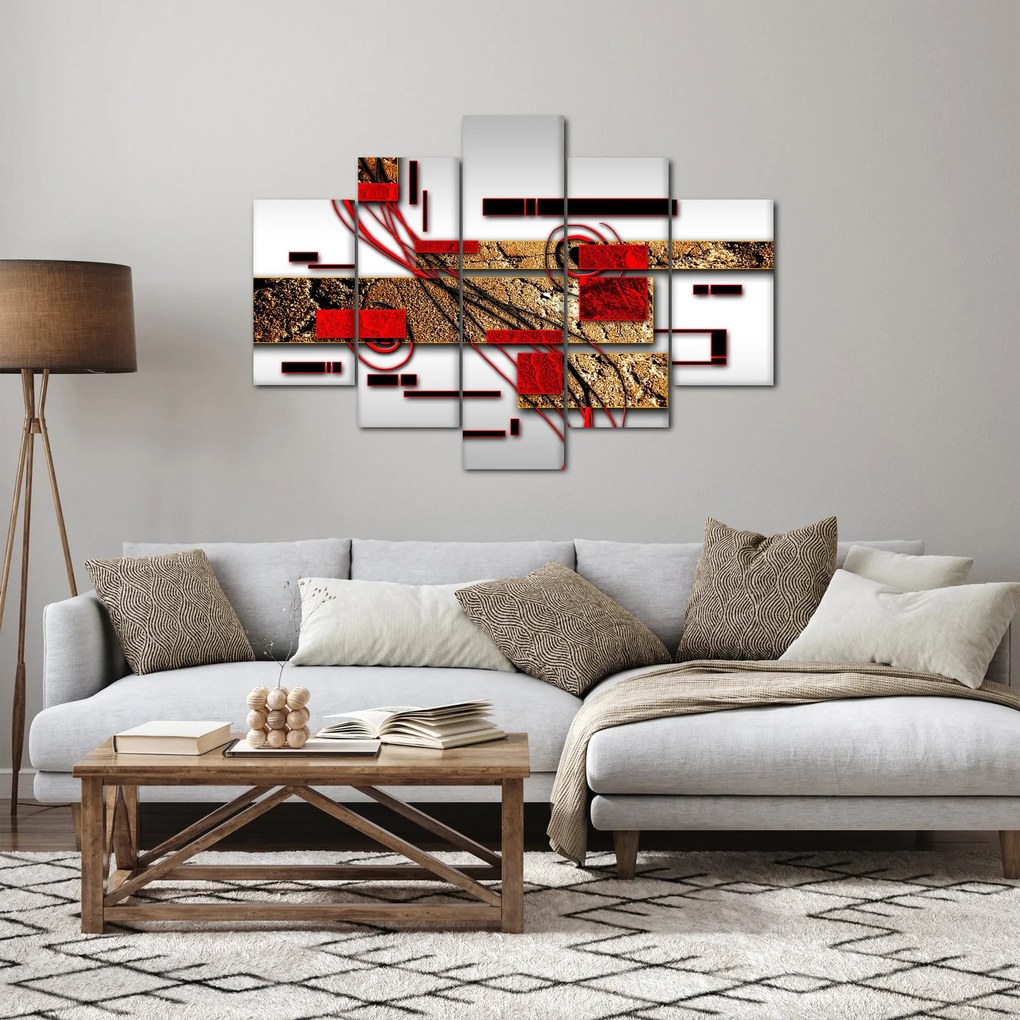 Tablou cu abstracție (150x105 cm)
