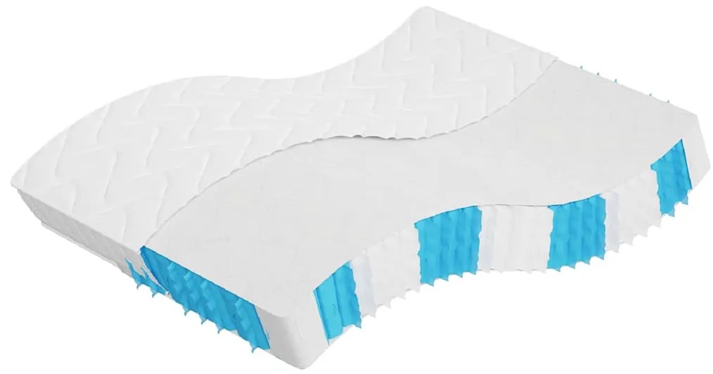 vidaXL Saltea arcuri buzunar Super King Size fermitate medie 160x200cm