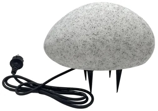 LUMISTONE Corp de iluminat exterior decorativ, 1xE27/15W/230V, IP65, Ø 26,5 cm